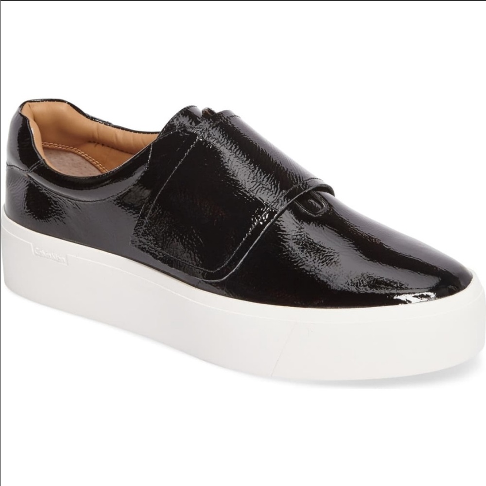 Calvin Klein Jaiden platform slip on sneakers